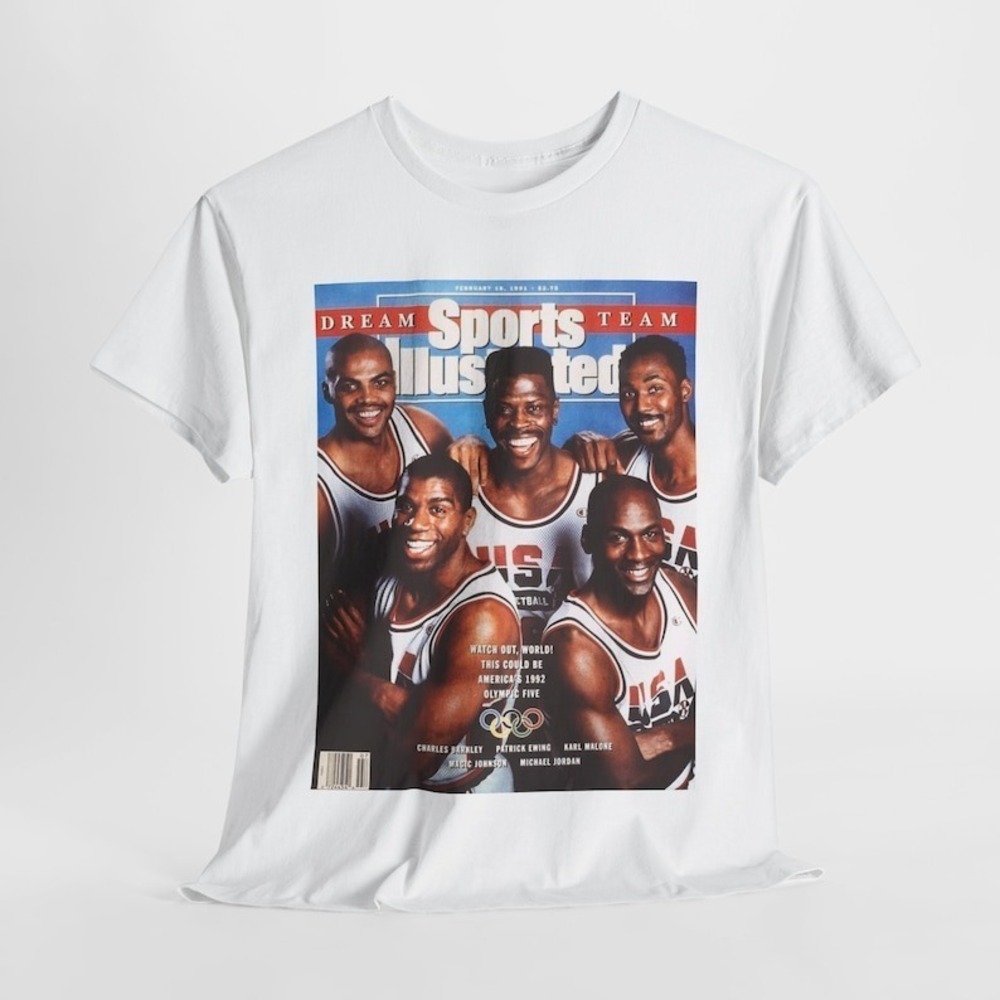 Dream Team Sports Illustrated T-Shirt White Shirt